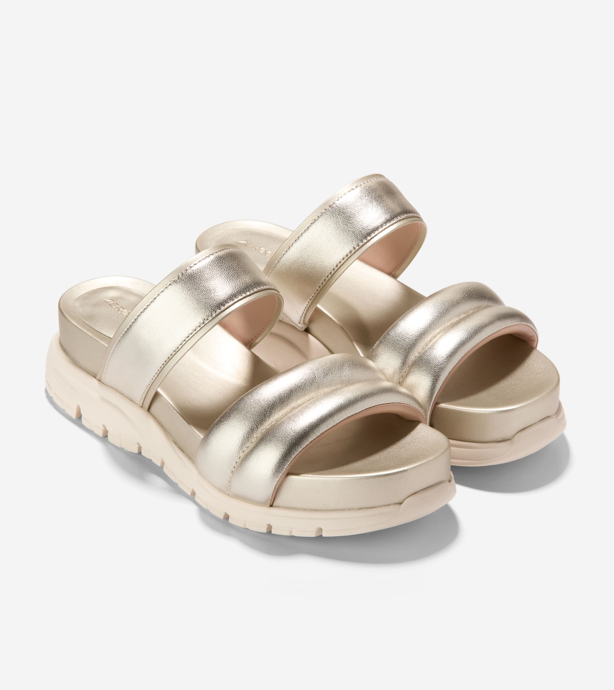 Women's ZERØGRAND Double Band Slide Sandals - Image 5