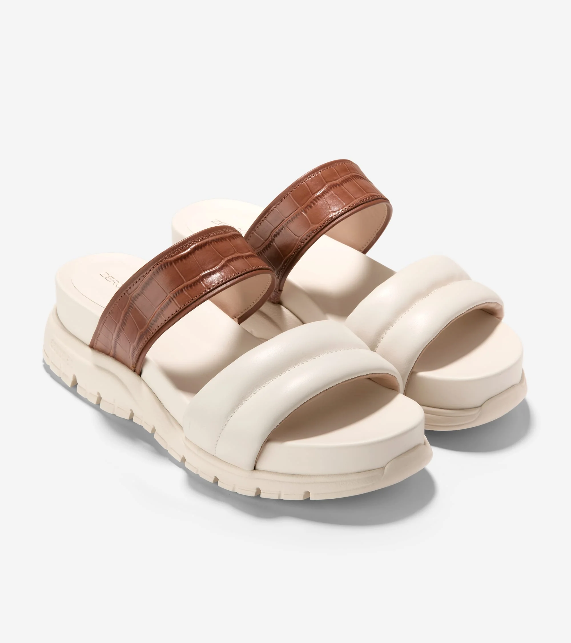 Women's ZERØGRAND Double Band Slide Sandals - Image 5